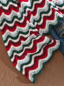 CosyJoli Plus Size Fashion Striped Colorblock Hollow Long Sleeve Sweater Christmas Winter - Multicolor - View 4