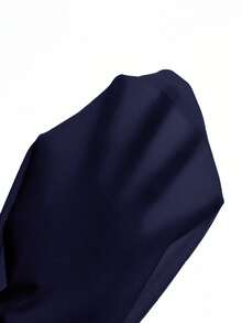 SHEIN Sexy Fitted Knit Sports Camisole Tank Top - Navy Blue - View 6