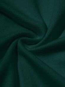 Zavorell Women's Solid Color Slim Fit Long Sleeve T-Shirt Fall Cloth For Women - Dark Green - View 6