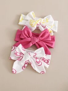 HELLO KITTY AND FRIENDS | SHEIN 新生兒圓領卡通印花可愛休閒舒適家居服 - 彩色 - 查看 7