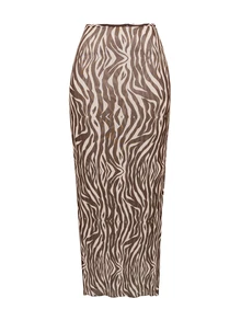 SHEIN Swim 女款夏季性感掛脖比基尼泳衣 3 件套，適合海灘度假 - 彩色 - 查看 8