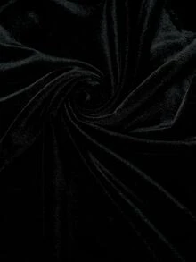 MaterniChic Maternity Solid Color High Neck Mesh Patchwork Long Sleeve Slim Fit Elegant Dress Fall - Black - View 6