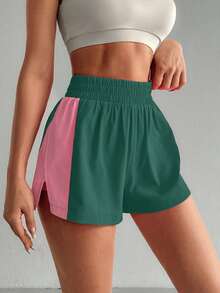 Eassivo Eassivo Casual Versatile Contrast Color Pocket Slim Fit Sports Shorts - Multicolor - View 11