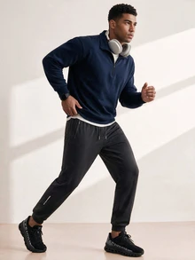 Driftmere Men's Casual Long Pants Fall - Black - View 2