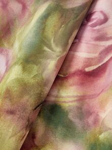 SHEIN MOD Plus Size Women's Floral Print Cup Strap Flared Dress - Multicolor - View 5