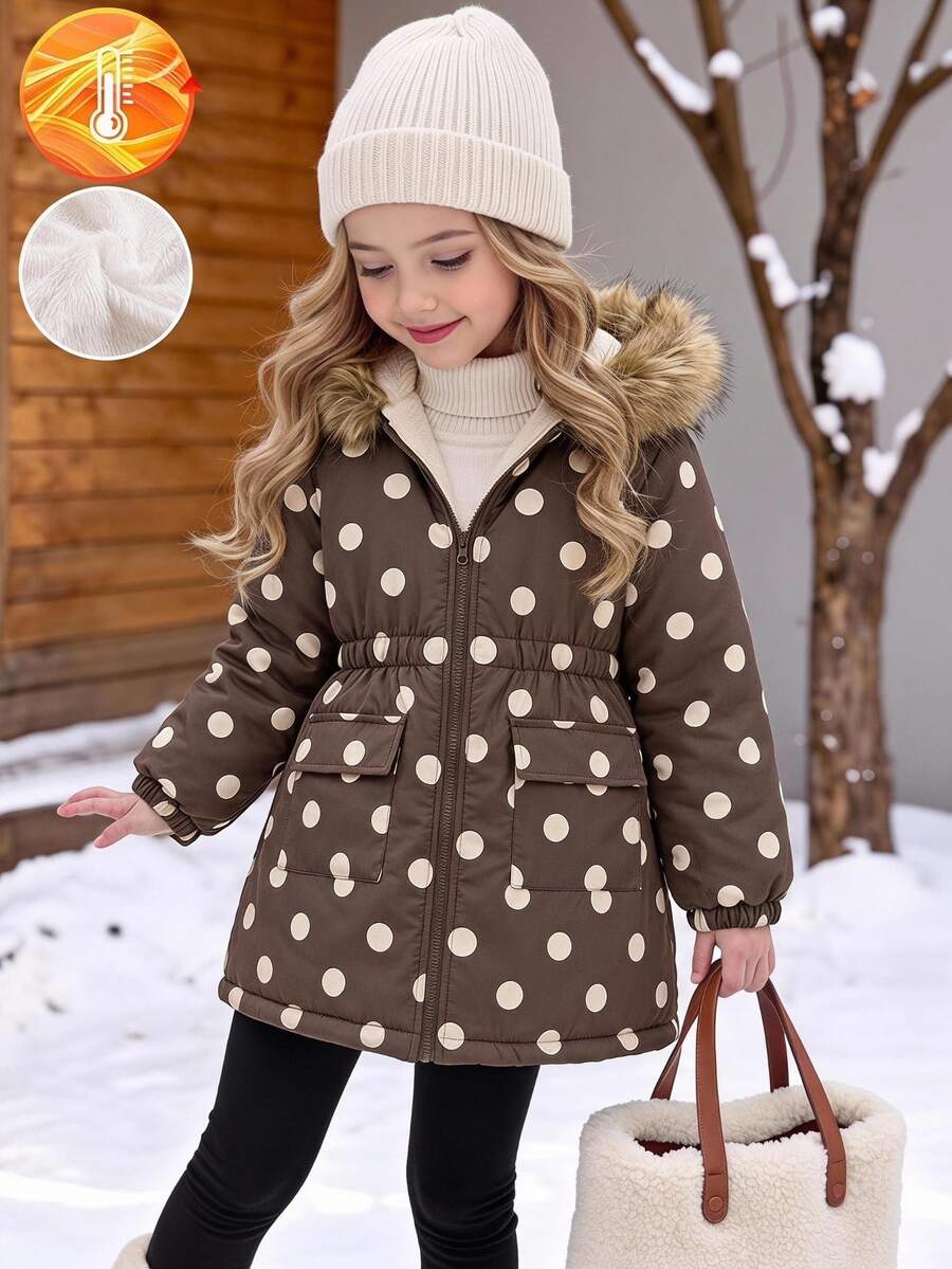 SHEIN معاطف شتوية طفلة صغيرة