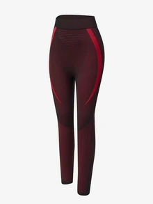 Exploreva Women's Colorblock Long Sleeve Top And Pants Casual Ski Suit Set - Black - View 10