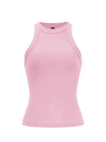 SHEIN Women's Plain Sleeveless Casual Tank Top, Minimalist And Fashionable For Daily Wear - Pink - View 6