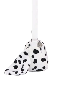 Fuggler Big Head Collection (Annoyed Alien-Spotted) Plush Crossbody Bag Expressive Face Cute With Attitude - Annoyed Alien-Spotted - View 3