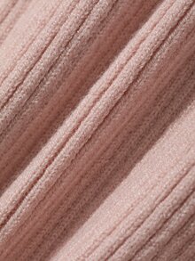 DAZY Women's Solid Color Casual Versatile Daily Wear Cardigan Fall - Pink - View 8