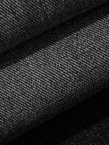DAZY Celana Jeans Denim Wanita Gaya Jalanan Korea Model Lebar untuk Musim Gugur - Grey - View 6
