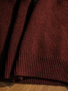 MOTF PREMIUM WOMEN'S HEAVY EMBROIDERY FLORAL KNIT SWEATER - Red - View 9