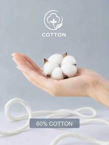SHEIN 新生兒嬰兒 2 件套服裝組，60% 棉條紋刺繡馬圖案運動衫 + 純色慢跑褲，柔軟親膚，休閒日常穿著 - 藍白色 - 查看 5