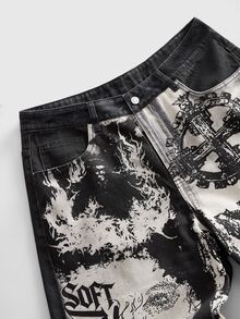 ROMWE MEN Street Life Men Jeans - Multicolor - View 4