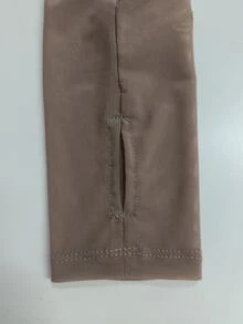 SHEIN BAE 女款秋季服飾 2件組 素色綁帶腰長袖上衣 秋冬款 - 咖啡棕 - 查看 8