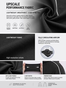 Powerista Women's Plus Size Loose Backless Sports Sweatshirt Fall Gym Black Alternative Baggy - Black - View 4