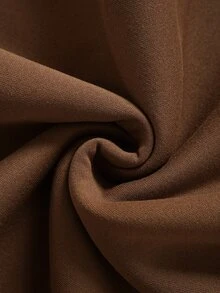 INAWLY 字母图案保暖内衬卫衣，长袖上衣，毕业季、返校季、毕业季、教师节女款，返校季套头衫，秋季卫衣 - 咖啡棕 - 查看 3