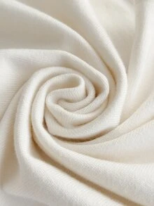 Teen Girl Rabbit And Bows Embroidery Long Sleeve Casual Cute Sweater Prom Party White Fall,Winter,Comfortable And Flattering To Wear Alone, - Apricot - View 8