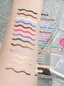 SHEGLAM Boldline 持久多功能凝膠眼線-Nude 品牌美妝化妝品 適合女士與女孩 - 月光白 - 查看 8