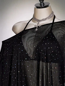 SHEIN ICON 2PCS Plus Size Women Tops - Black - View 4
