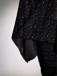 SHEIN ICON 2PCS Plus Size Women Tops - Black - View 6