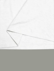 Omancia Women's Solid Color V-Neck Short Sleeve Casual Versatile T-Shirt - White - View 8