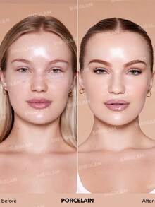 SHEGLAM Skinfinite عينة كريم أساس مرطب-Porcelain ماركة تجميل ومكياج للنساء والفتيات - بورسلين - مشاهدة 2