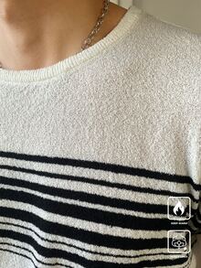 Claim Dot Men's Knitted Sweater, Simple & Fashionable, Casual Everyday Wear - Multicolor - View 6