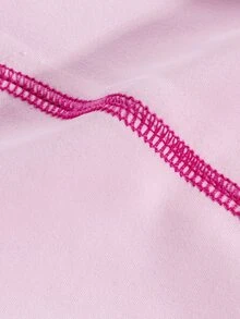 GentleRue Maternity Elegant Solid Color High Elasticity Maternity Sports Top - Pink - View 10