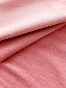 AXEPEAK 男士刺繡對比色水洗鈕扣牛仔長褲 - 粉色 - 查看 6