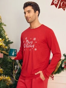 HIMLAND Men's Casual Long Sleeve T-Shirt [Excl. Baby & Kids] Christmas Winter Party Autumn Deer Print - Multicolor - View 5