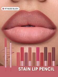 SHEGLAM Soft Stain 唇線筆-117-Nude Blush 品牌美妝化妝品 適合女士與女孩 - 117-裸色腮紅 - 查看 1