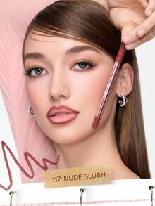 SHEGLAM Soft Stain 唇線筆-117-Nude Blush 品牌美妝化妝品 適合女士與女孩 - 117-裸色腮紅 - 查看 9
