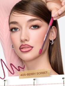 SHEGLAM Soft Stain 唇線筆-405-Berry Sorbet 品牌美妝化妝品 適合女士與女孩 - 405-漿果冰淇淋 - 查看 9