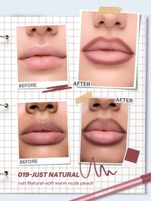 SHEGLAM Soft Stain 唇線筆-019-Just Natural 品牌美妝化妝品 適合女士與女孩 - 019-純天然 - 查看 2