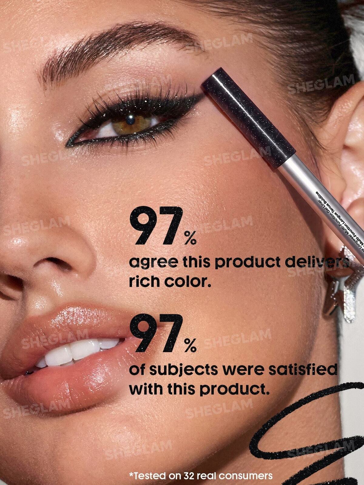 Boldline Longwear Multi-Function Gel Liner-Black Diamond