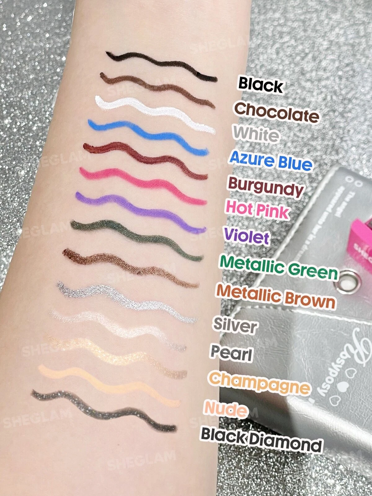 Boldline Longwear Multi-Function Gel Liner-Black Diamond