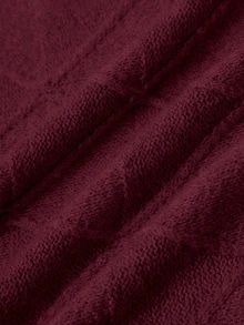 EMERY ROSE Suéter casual y elegante de mujer con mangas de murciélago, cuello de barco, para otoño/invierno - Burdeos - Ver 9