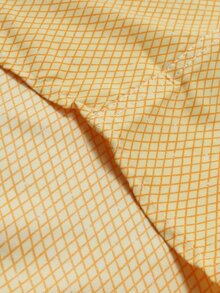 Manfinity AFTRDRK Men's Plaid Single-Breasted Casual Long Sleeve Formal Shirt For Commuting, Autumn, Fall - Yellow - View 5