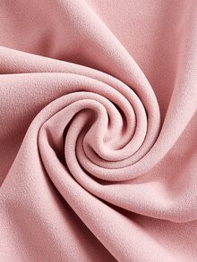 SHEIN MOD Plus Solid Seam Front Wide Leg Pants Fall - Pink - View 5