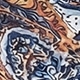 Azul y blanco