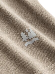 In My Nature Women's Half-Zip Long Sleeve Outdoor T-Shirt - Camel - View 12