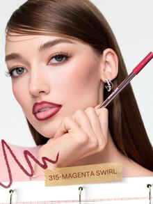SHEGLAM Soft Stain 唇線筆-315-Magenta Swirl 品牌美妝化妝品 適合女士與女孩 - 315-洋紅色漩渦 - 查看 9