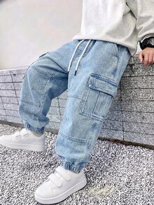 中等水洗藍