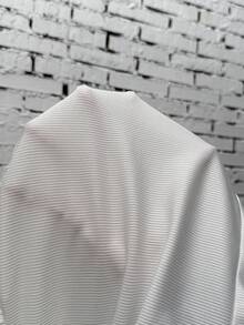 SHEIN Essnce 大尺碼女款白色情人節外出穿搭長袖緊身連身衣 - 白色 - 查看 7