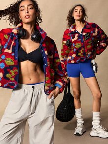 VARSIVA Women's Colorblock Casual Versatile Daily Travel Sports Jacket - Multicolor - View 9