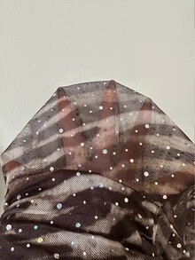 CovetEZ 女款抓皺蝴蝶結露背極簡度假背心 - 棕色 - 查看 8