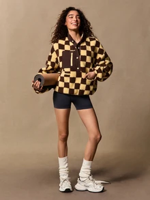 VARSIVA Women's Plaid Casual Daily Outdoor Sports Jacket - Multicolor - View 4