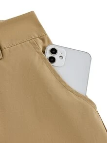 In My Nature Women's Hiking Pants Straight Leg Khaki Loose Fit Detachable Pocket Outdoor Cargo Trousers Mid Rise All Season For Hiking Camping Travel Trekking - Khaki - View 13