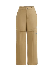 In My Nature Women's Hiking Pants Straight Leg Khaki Loose Fit Detachable Pocket Outdoor Cargo Trousers Mid Rise All Season For Hiking Camping Travel Trekking - Khaki - View 11